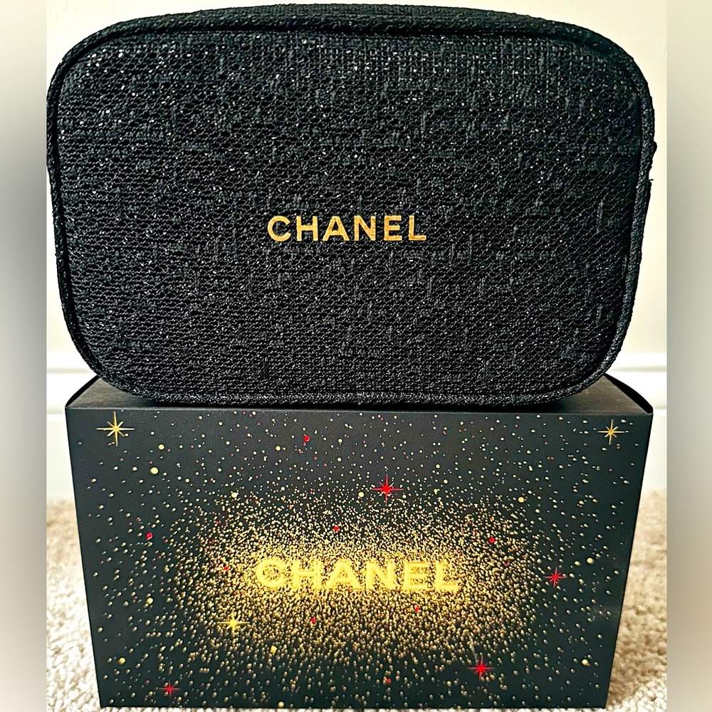 Chanel Cosmetic Pouch (can be converted to crossbody)